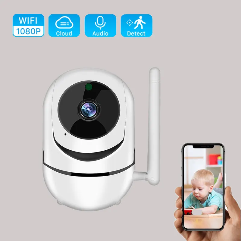 Mini Wireless WiFi 1080P IP Camera Home Security Camera IR Night Vision Auto Tracking P2P Baby Monitor 2 Way Audio CCTV Camera
Mini Wireless WiFi 1080P IP Camera Home Security Camera IR Night Vision Auto Tracking P2P Baby Monitor 2 Way Audio CCTV Camera