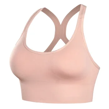 Women Sport Bra Summer Soft Padded Breathable Fitness Sports Bra Tank Top Female Push Up Bra Back Cross Strap Intimates 
Women Sport Bra Summer Soft Padded Breathable Fitness Sports Bra Tank Top Female Push Up Bra Back Cross Strap Intimates