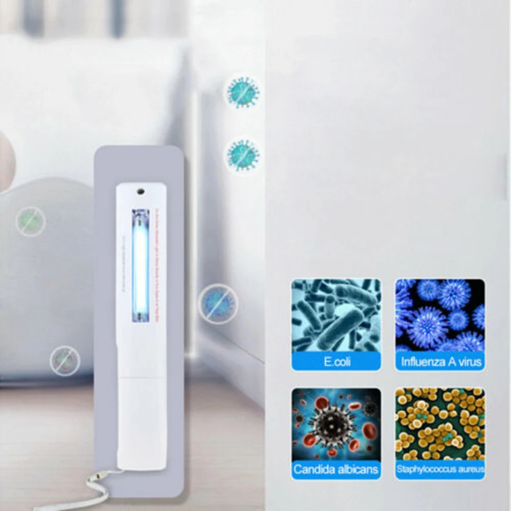 Portable Hand Held UVC Anti-Mite Lamps Germicidal Light Kill Microorganisms Home Supplies Ultraviolet Germicidal Light
Portable Hand Held UVC Anti-Mite Lamps Germicidal Light Kill Microorganisms Home Supplies Ultraviolet Germicidal Light