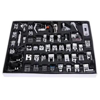 52 PCS Domestic Sewing Machine Foot Feet Snap On For Brother Singer Set
52 PCS Domestic Sewing Machine Foot Feet Snap On For Brother Singer Set