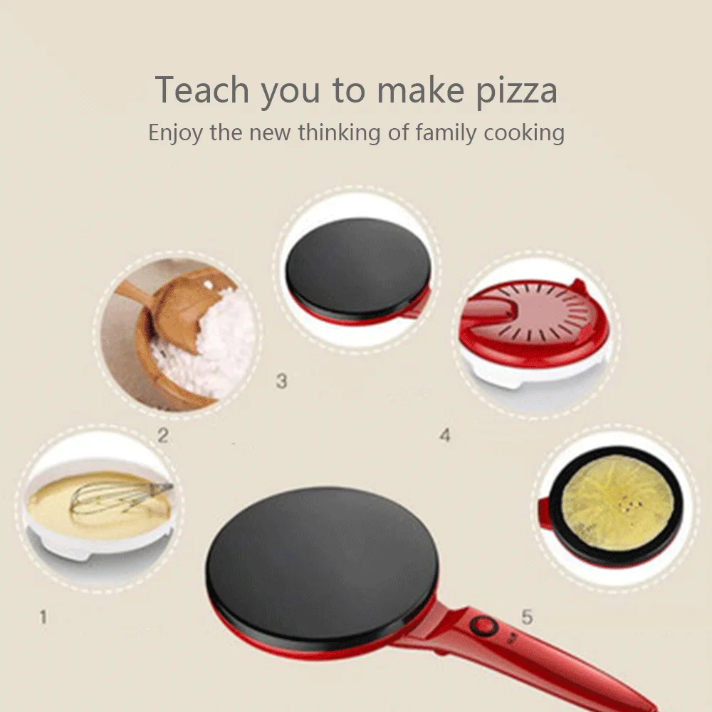 Pancake Machine Electric Crepe Maker Pizza Pancake Machine Non-stick Griddle Baking Pan Cake Machine Kitchen Cooking Tools Crepe
Pancake Machine Electric Crepe Maker Pizza Pancake Machine Non-stick Griddle Baking Pan Cake Machine Kitchen Cooking Tools Crepe