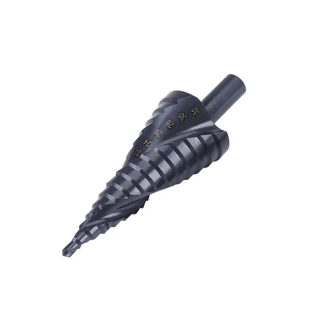 Step Drill Bit,Drilling Power Tools,Drill Hole Cutter,Step Cone Drill,HSS Step Drill Bit,Core Drill Bit High Speed Steel
Step Drill Bit,Drilling Power Tools,Drill Hole Cutter,Step Cone Drill,HSS Step Drill Bit,Core Drill Bit High Speed Steel