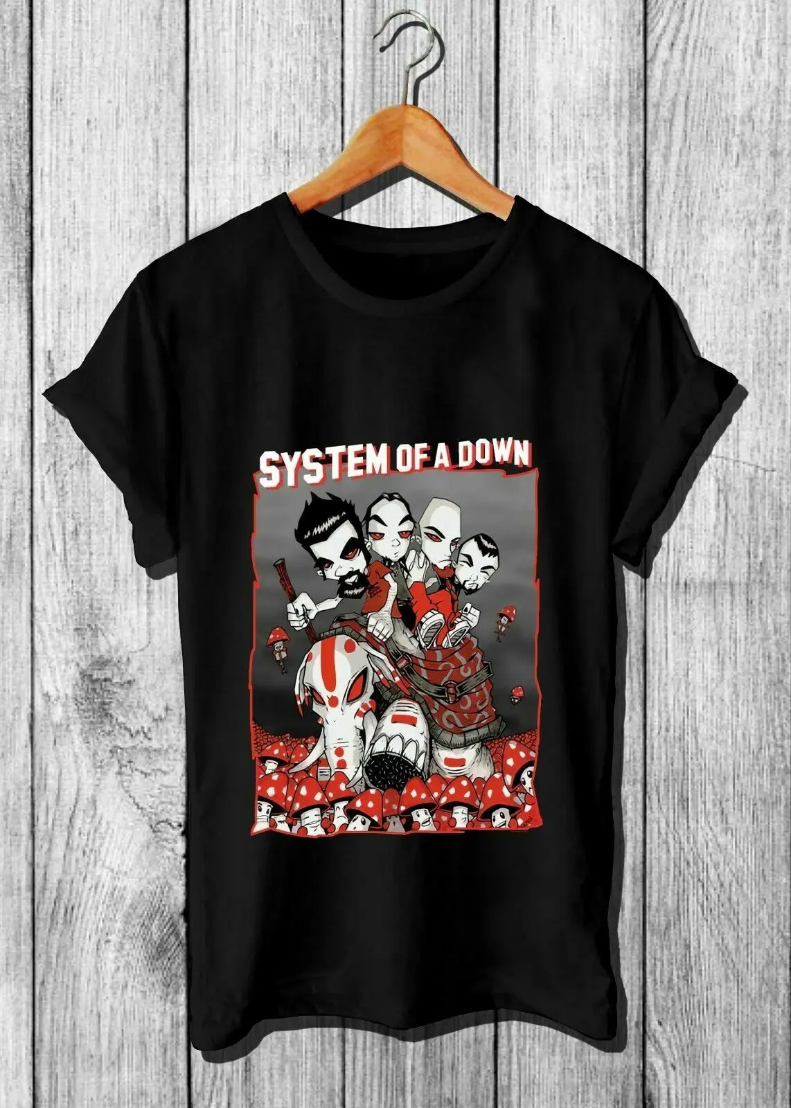 TOP POPULAR SYSTEM OF A DOWN MUSHROOM ROCK BAND CASUAL WEAR USA SIZE T-SHIRT EN1
TOP POPULAR SYSTEM OF A DOWN MUSHROOM ROCK BAND CASUAL WEAR USA SIZE T-SHIRT EN1