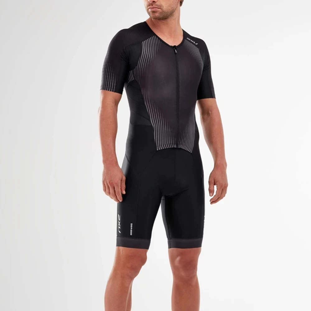 2020 Summer New Men's Triathlon Leggings Bicycle Short-Sleeved One-piece Cycling Suit 
2020 Summer New Men's Triathlon Leggings Bicycle Short-Sleeved One-piece Cycling Suit