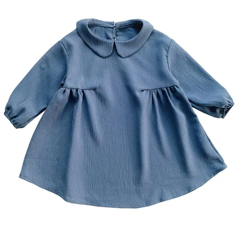 Autumn 2019 Korean Style Baby Girl Clothes Toddler Dresses Long Sleeve Cute Princess Stripe Ruffle Doll Collar Little Girl Dress
Autumn 2019 Korean Style Baby Girl Clothes Toddler Dresses Long Sleeve Cute Princess Stripe Ruffle Doll Collar Little Girl Dress