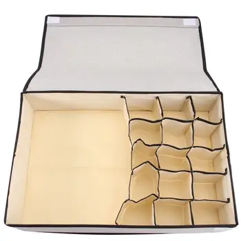 Drawer Organizer Underwear Socks Bras Storage Box Container with Cover
Drawer Organizer Underwear Socks Bras Storage Box Container with Cover