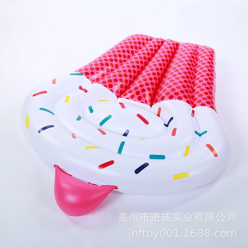 Inflatable Thick Cake Floating Row PVC Dessert Ice Cream Floating Bed Ice Cream Recliner Manufacturers Profession Production
Inflatable Thick Cake Floating Row PVC Dessert Ice Cream Floating Bed Ice Cream Recliner Manufacturers Profession Production