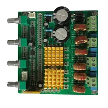 2X50W Power Amplifier Board,D 3-Channel HIFI Subwoofer Fever Level Bluetooth 2.1 Power Amplifier Board 100W
2X50W Power Amplifier Board,D 3-Channel HIFI Subwoofer Fever Level Bluetooth 2.1 Power Amplifier Board 100W