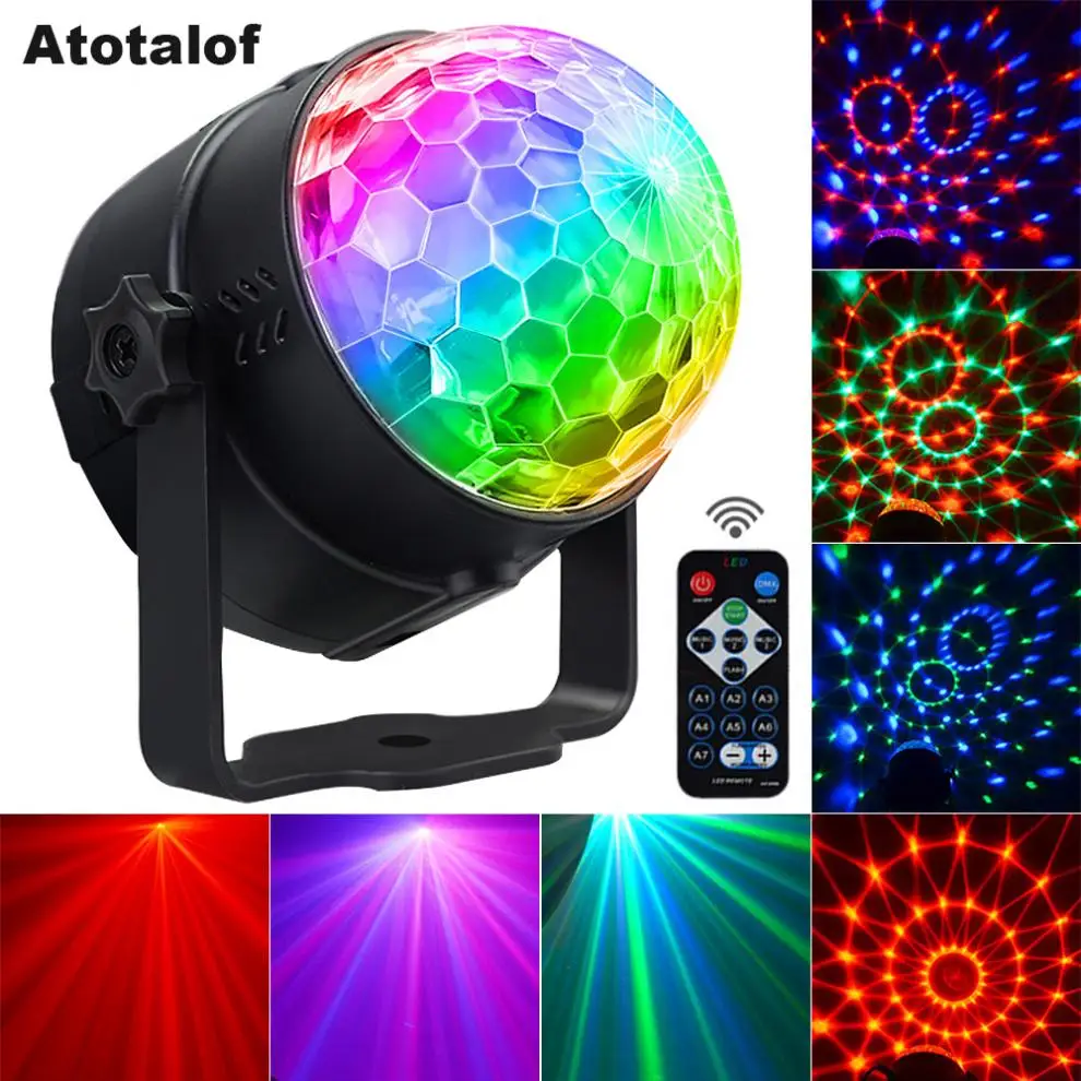 3W 50-60MHz Colorful Light Rotating LED Stage Light Mini Crystal Ball Voice Control / Remote Control for Christmas Party
3W 50-60MHz Colorful Light Rotating LED Stage Light Mini Crystal Ball Voice Control / Remote Control for Christmas Party