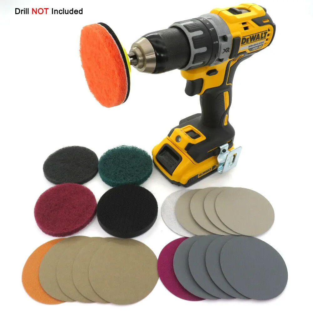 Car Headlight Polishing Scouring Pad Auto Restoration Kit For Electric Drill Sponge Interface Buffering Pad
Car Headlight Polishing Scouring Pad Auto Restoration Kit For Electric Drill Sponge Interface Buffering Pad