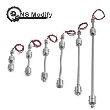 6 Sizes Double Ball Float Switch Tank Liquid Water Level Sensor Stainless Steel Float Switch Tank Pool Flow Sensors 10W / 50W
6 Sizes Double Ball Float Switch Tank Liquid Water Level Sensor Stainless Steel Float Switch Tank Pool Flow Sensors 10W / 50W