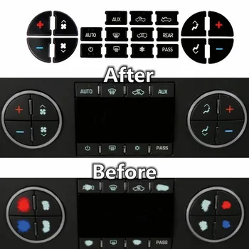 AC Dash Button Repair Kit Decal Stickers Replacement For Chevrolet GMC Tahoe Brand New And High Quality
AC Dash Button Repair Kit Decal Stickers Replacement For Chevrolet GMC Tahoe Brand New And High Quality