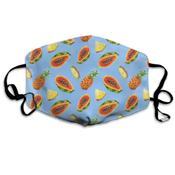 Watercolor Papaya And Pineapple Pattern Washable Reusable Mask, Cotton Anti Dust Half Face Mouth Mask For Kids Teens Men Women
Watercolor Papaya And Pineapple Pattern Washable Reusable Mask, Cotton Anti Dust Half Face Mouth Mask For Kids Teens Men Women