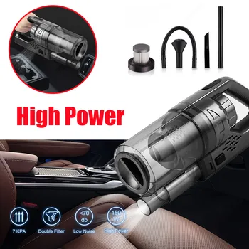 1 Set 150W 7000PA Car Vacuum Cleaner Wet/Dry Portable Handheld Vacuum Cleaner with 4.5M Power Cord for Car Strong Power Suction
1 Set 150W 7000PA Car Vacuum Cleaner Wet/Dry Portable Handheld Vacuum Cleaner with 4.5M Power Cord for Car Strong Power Suction