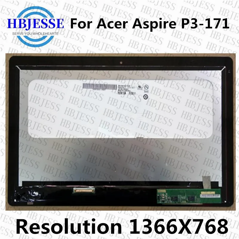 Сменный ЖК-экран в сборе B116XAT03.1 для Acer Aspire P3-171 P3 171 сенсорный экран с цифровым