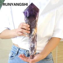 Super size Natural Amethyst Quartz Cluster Crystal Rod Point Specimen Scepter Super power Spirit Healing Gemstone energy Super size Natural Amethyst Quartz Cluster Crystal Rod Point Specimen Scepter Super power Spirit Healing Gemstone energy