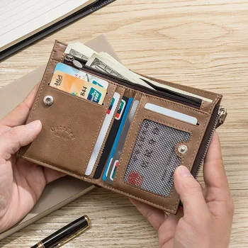 2020 New Men Wallets PU Leather billetera hombre Wallets Credit Card Holder Zip Short Wallet Man Short Wallet Coin Purse Men
2020 New Men Wallets PU Leather billetera hombre Wallets Credit Card Holder Zip Short Wallet Man Short Wallet Coin Purse Men