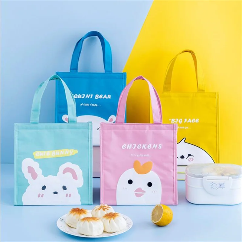 Cute Cartoon Portable Tote Lunch Bag for Kids Women Men Oxford Waterproof Insulated Picnic Box Food Storage Cooler Bag
Cute Cartoon Portable Tote Lunch Bag for Kids Women Men Oxford Waterproof Insulated Picnic Box Food Storage Cooler Bag