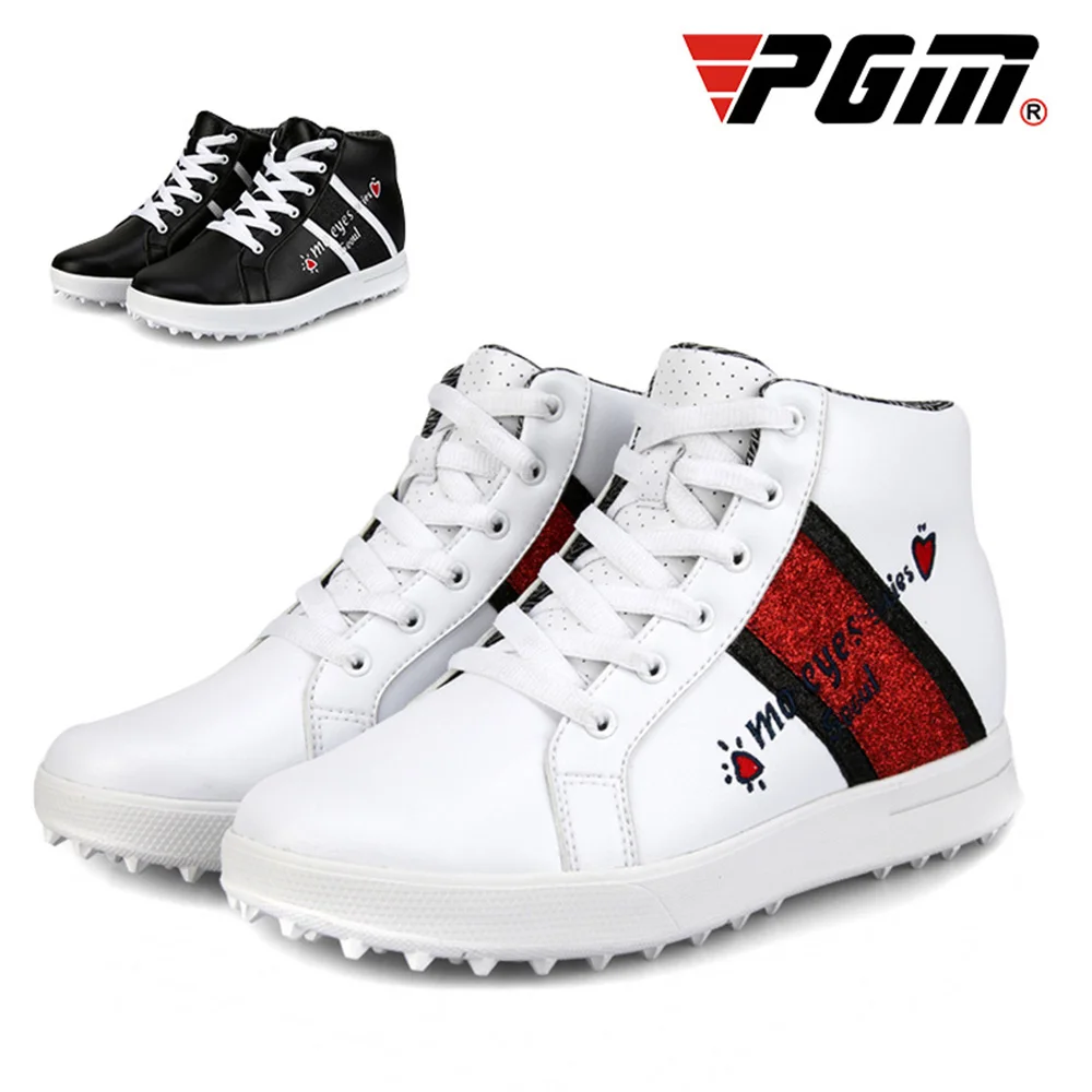 

PGM Golf Shoes Women's High Upper Inside Height Increasing Shoes Waterproof Shoes Breathable Ladies Golf Shoes Dropshipping Item