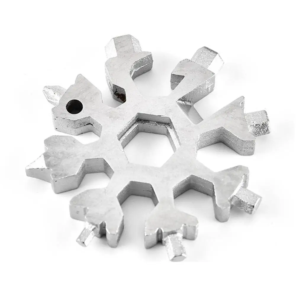 18 in 1 snowflake tool card combination multifunctional snowflake screwdriver snowflake wrench tool snowflake tool card 20DC05
18 in 1 snowflake tool card combination multifunctional snowflake screwdriver snowflake wrench tool snowflake tool card 20DC05
