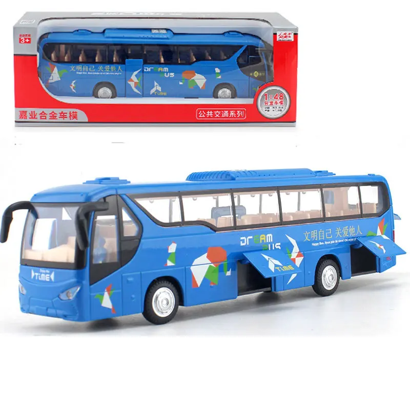 Jiaye 1:48 Long Distance Travel Bus Alloy Car Model Sound And Light Warrior CHILDREN'S Toy CS0273 Boxed
Jiaye 1:48 Long Distance Travel Bus Alloy Car Model Sound And Light Warrior CHILDREN'S Toy CS0273 Boxed