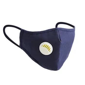 PM2.5 Cotton Activated Carbon Filter Dust Proof Mouth Mask with Breather Valves 
PM2.5 Cotton Activated Carbon Filter Dust Proof Mouth Mask with Breather Valves
