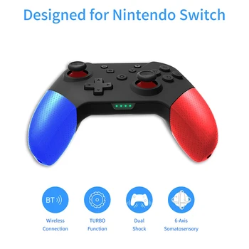 Wireless-Bluetooth Gamepad Game joystick Controller with 6-Axis Handle for Switch Pro NS-Switch Pro Gamepad For Switch Console
Wireless-Bluetooth Gamepad Game joystick Controller with 6-Axis Handle for Switch Pro NS-Switch Pro Gamepad For Switch Console