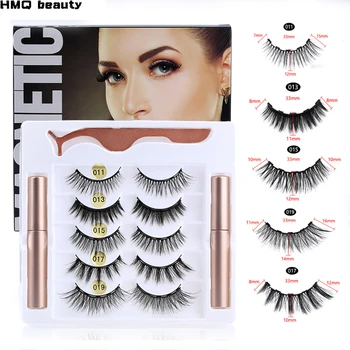 New 5 Pairs Customized Magnetic Eyelashes Eyeliner Set Natural False Magnetic Eyelash Kit With Magnetic Eyeliner
New 5 Pairs Customized Magnetic Eyelashes Eyeliner Set Natural False Magnetic Eyelash Kit With Magnetic Eyeliner