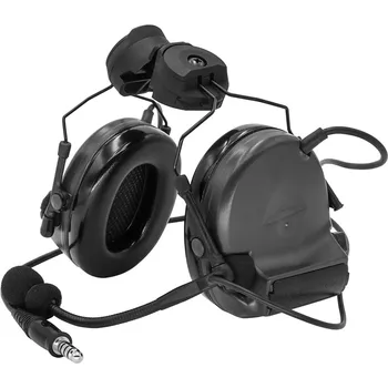 Protective earmuffs tactical electronic shooting headset hunting noise reduction tactical helmet ARC track COMTAC II headset BK
Protective earmuffs tactical electronic shooting headset hunting noise reduction tactical helmet ARC track COMTAC II headset BK