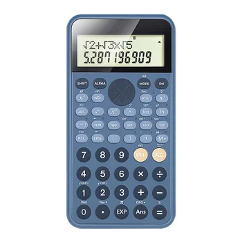 Study Scientific Calculator Two Line Display Student 12 Digits Handheld Portable Students Stationary Calculating Tool
Study Scientific Calculator Two Line Display Student 12 Digits Handheld Portable Students Stationary Calculating Tool