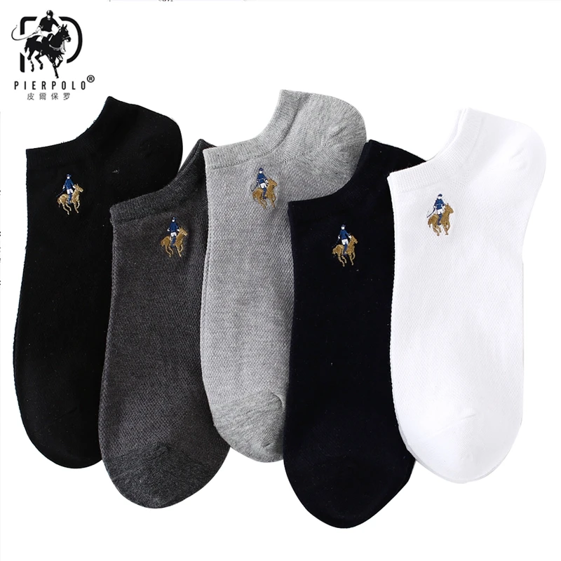 PIER POLO 5Pairs/Lot Summer Thin Breathable Men Mesh Short Socks Cotton Solid Color Casual Dress Men's Socks Brand High Quality
PIER POLO 5Pairs/Lot Summer Thin Breathable Men Mesh Short Socks Cotton Solid Color Casual Dress Men's Socks Brand High Quality