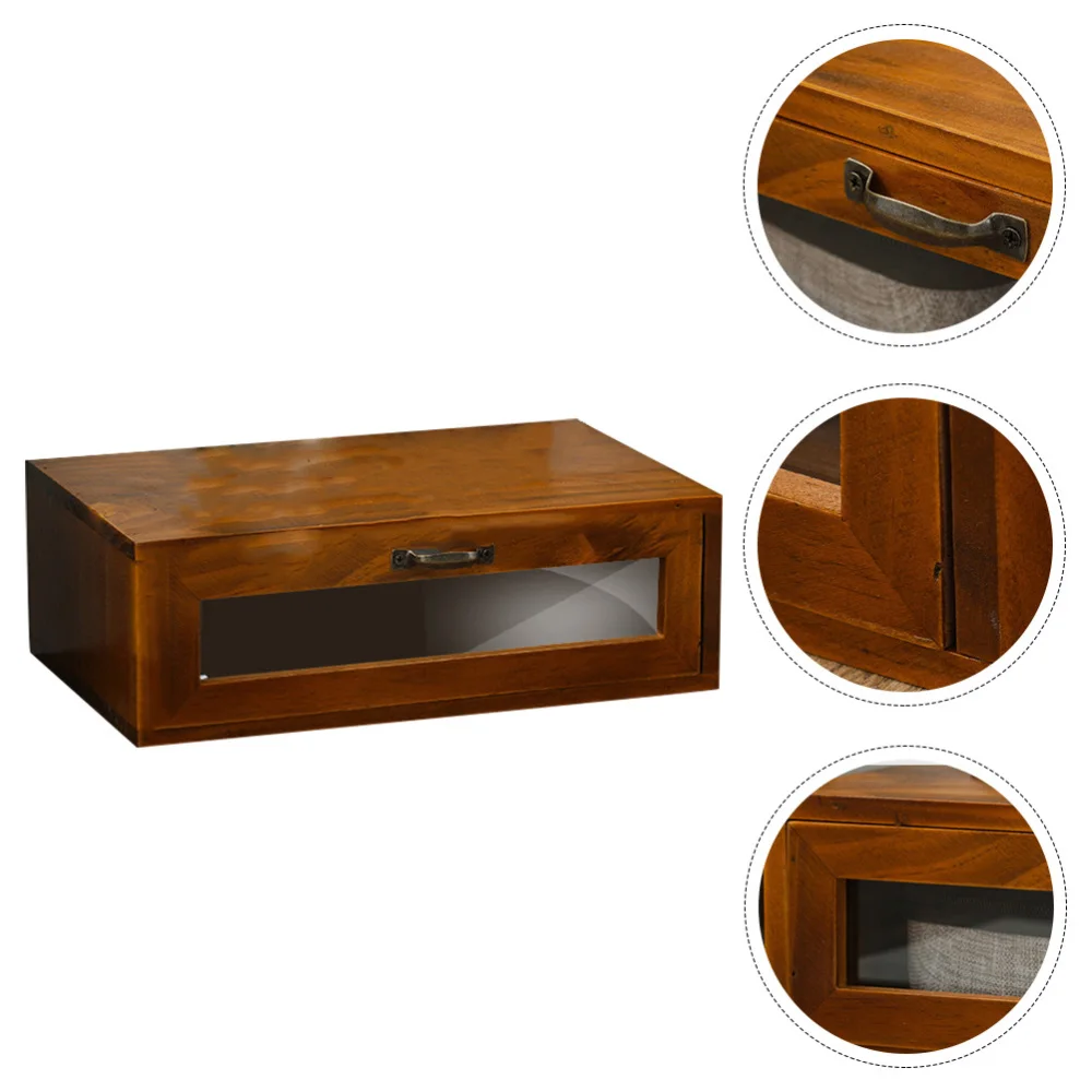 1Pc Storage Box Desktop Storage Case Computer Rack Vintage Style Box for Table Home Bedroom Office
1Pc Storage Box Desktop Storage Case Computer Rack Vintage Style Box for Table Home Bedroom Office