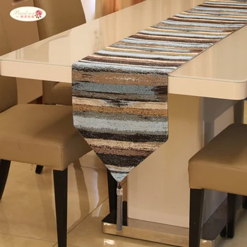 Simple Table Runner Polyester Modern Runners Colorful Strips Decoration Table Runner Bed Runner 32*210cm Blue Yellow 
Simple Table Runner Polyester Modern Runners Colorful Strips Decoration Table Runner Bed Runner 32*210cm Blue Yellow