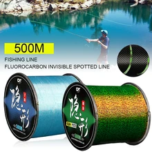 500m Invisible Fishing Line Speckle Carp Fluorocarbon Line Super Strong Spotted Line Sinking Nylon Fly Fishing Line
500m Invisible Fishing Line Speckle Carp Fluorocarbon Line Super Strong Spotted Line Sinking Nylon Fly Fishing Line