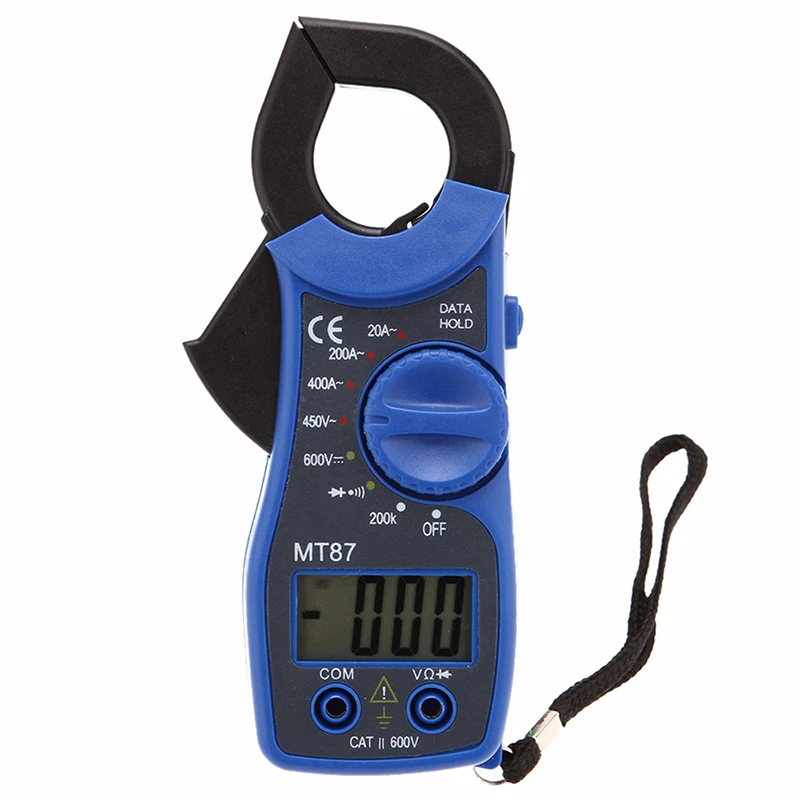 31/2 MT87 Digital Clamp AC / DC Clamp Meter Voltmeter Tester with digital multimeter clamp Meter with 25 mm opening of the jaw
31/2 MT87 Digital Clamp AC / DC Clamp Meter Voltmeter Tester with digital multimeter clamp Meter with 25 mm opening of the jaw