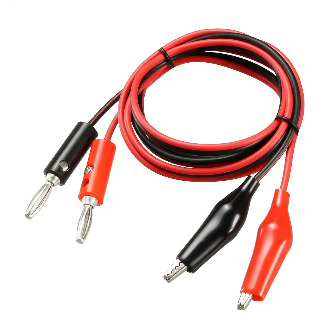 uxcell 1 Pairs 4mm Banana Plug to Alligator Clip 5A Length 100cm 40 Inches for Multimeter Oscilloscope
uxcell 1 Pairs 4mm Banana Plug to Alligator Clip 5A Length 100cm 40 Inches for Multimeter Oscilloscope
