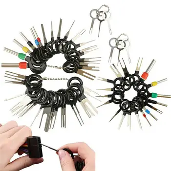60PCS Car Terminal Removal Tools Kit Wire Connector Pin Release Extractor Puller Terminal Repair Professional Wire Terminal Kit
60PCS Car Terminal Removal Tools Kit Wire Connector Pin Release Extractor Puller Terminal Repair Professional Wire Terminal Kit