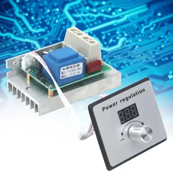 220V 80A Voltage Adjustment Module AC Voltage Regulator Module 10000W Voltage Controller
220V 80A Voltage Adjustment Module AC Voltage Regulator Module 10000W Voltage Controller