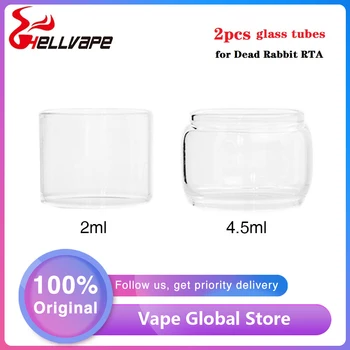 Original Hellvape Dead Rabbit RTA Glass Tube 2/4.5ml for Hellvape Dead Rabbit RTA Atomizer Electronic Cigarette Spare Parts
Original Hellvape Dead Rabbit RTA Glass Tube 2/4.5ml for Hellvape Dead Rabbit RTA Atomizer Electronic Cigarette Spare Parts