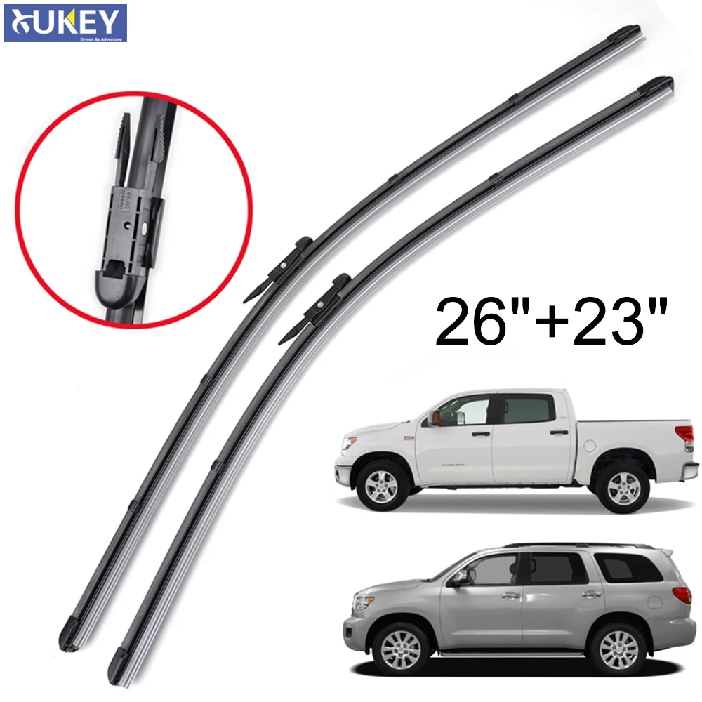 For Jeep Compass 2006-2016 Front/Rear Windscreen 22" 20" 11" Flat Wiper Blades