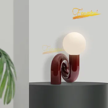Nordic LED Table Lamp Lighting Design Creative Shaped Glass Table Lights Study Bedroom Table Lamp Table Decoration Lamp Fixtures
Nordic LED Table Lamp Lighting Design Creative Shaped Glass Table Lights Study Bedroom Table Lamp Table Decoration Lamp Fixtures