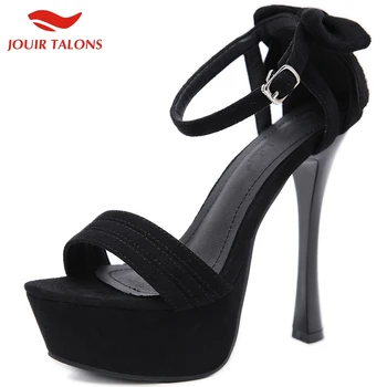 JOUIR TALONS Sexy Platform Extreme High Heels Sweet Butterfly Knot Party Summer Sandals Woman Shoes Women
JOUIR TALONS Sexy Platform Extreme High Heels Sweet Butterfly Knot Party Summer Sandals Woman Shoes Women