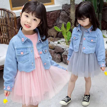 Kids Clothes Sets Girls Denim Jacket & Dress 2 Pcs Suits Baby Girls Dress Girls Clothing Party Autumn Spring Suit For Girls 2 8Y
Kids Clothes Sets Girls Denim Jacket & Dress 2 Pcs Suits Baby Girls Dress Girls Clothing Party Autumn Spring Suit For Girls 2 8Y