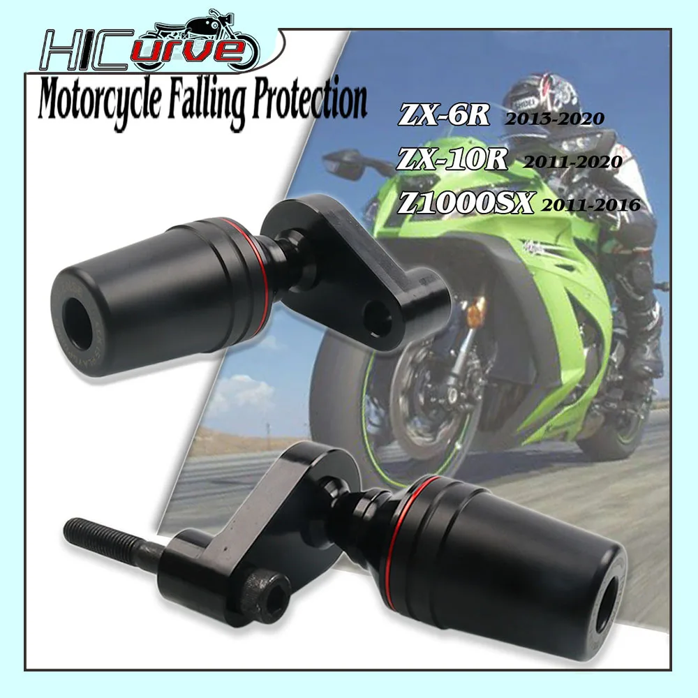 

Motorcycle Falling Protection Frame Slider Fairing Guard Crash Protector For KAWASAKI ZX-6R ZX-10R Z1000SX ZX6R ZX10R ZX 6R 10R