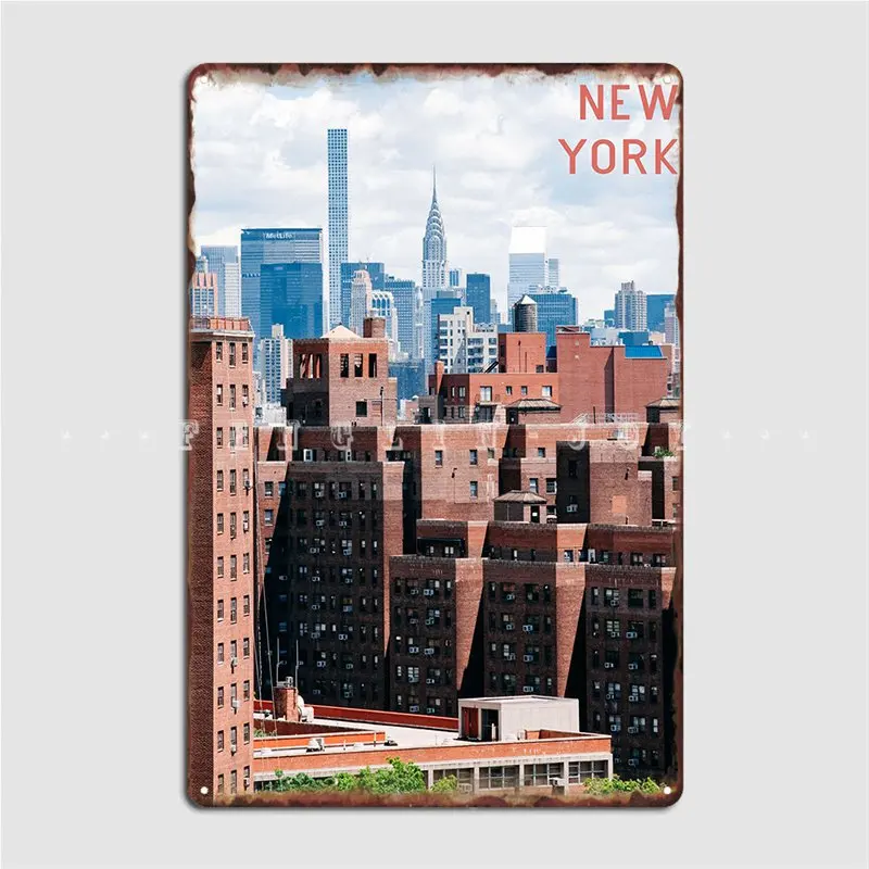 New York Poster Metal Plaque Wall Pub Cave Pub Retro Mural Painting Tin Sign Poster
New York Poster Metal Plaque Wall Pub Cave Pub Retro Mural Painting Tin Sign Poster