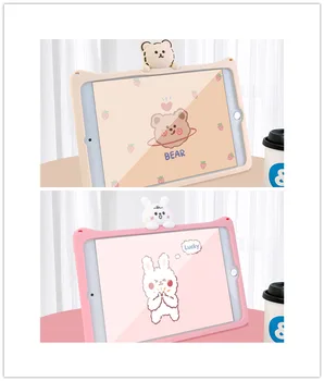 Cartoon IPAD Protective Casing Air2019 Apple Tablet Silicon Rubber Case Applicable Mini 2 3 4 5 Soft Pro10.5
Cartoon IPAD Protective Casing Air2019 Apple Tablet Silicon Rubber Case Applicable Mini 2 3 4 5 Soft Pro10.5