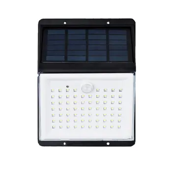 

Energy Saving High brightness Waterproof 2835 88 LEDs Solar Powered Light Control Wall Lamp 15W 60LM 6500K 3.7V