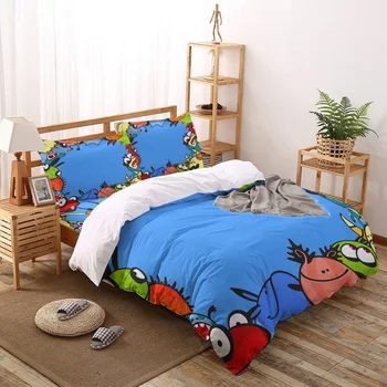Monster Border Printed Duvet Cover Set 4 Piece Bedding Set Home Textile Customizable
Monster Border Printed Duvet Cover Set 4 Piece Bedding Set Home Textile Customizable