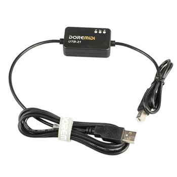 DOREMiDi UTB-21 USB MIDI to Wireless Bluetooth MIDI Adapter Converter Wireless MIDI USB Cable MIDI Device
DOREMiDi UTB-21 USB MIDI to Wireless Bluetooth MIDI Adapter Converter Wireless MIDI USB Cable MIDI Device