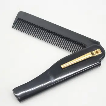 Mens Portable Folding Comb Business Travel Plastic Hairbrush Anti-Static Fine Teeth Hair Styling Grooming Tools With Pocket Clip
Mens Portable Folding Comb Business Travel Plastic Hairbrush Anti-Static Fine Teeth Hair Styling Grooming Tools With Pocket Clip